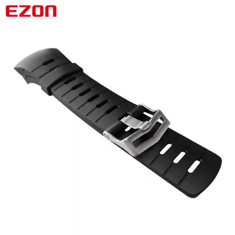 EZON-Bracelet de montre en caoutchouc de silicone d'origine, bracelet de montre de sport pour L008, T023, T029, T031, NipG3, ltH001, H009, THouseT037, T043