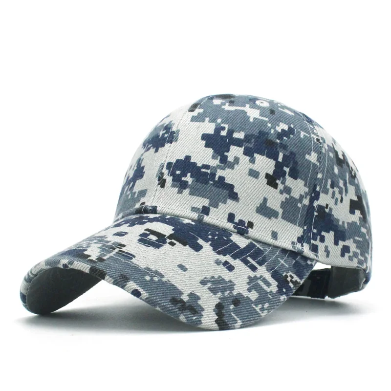 Men Army Camouflage Camo Cap Cadet Casquette Desert Mosaics Hat Baseball Cap Hunting Fishing Blank Desert Hat 2018 Spring Summer