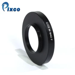 ADPLO 011288, Suit For M42 to C/CS, Lens adapter for M42 Screw Mount Lens to C/CS Camera,M42 to C/CS