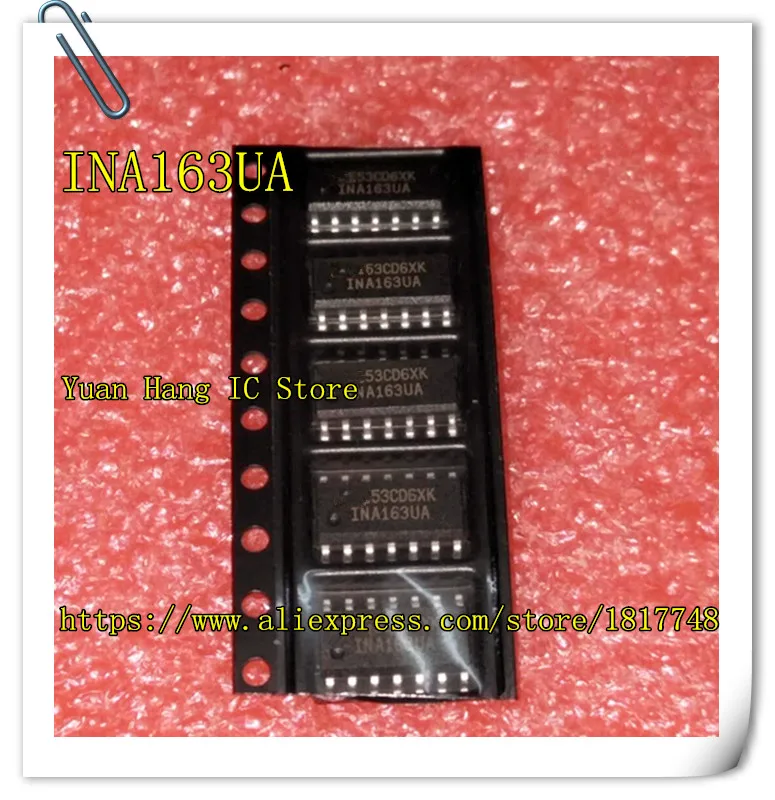 5 шт./лот INA163UA INA163U INA163 SOP14 усилитель инструмента новый оригинальный