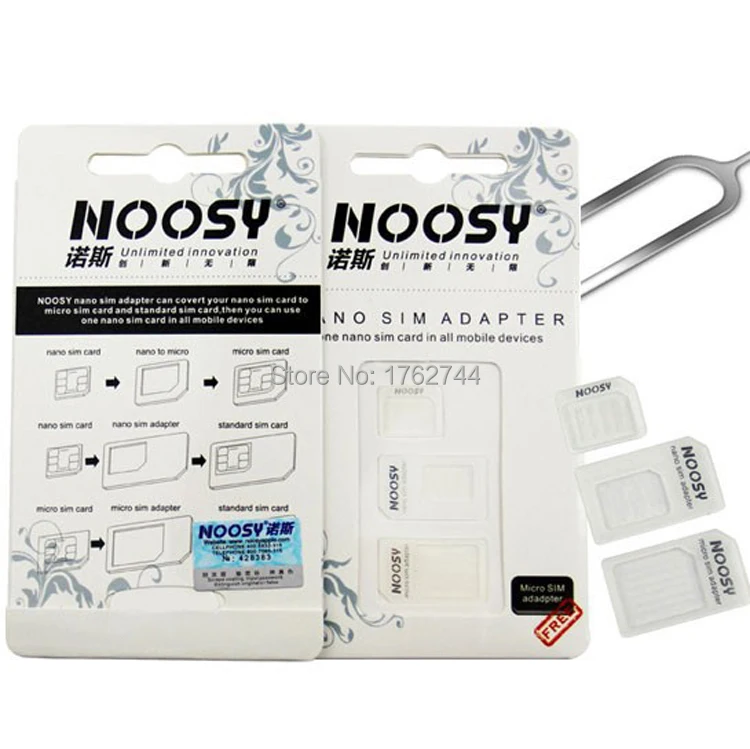 Ascromy-Adaptador de tarjeta Nano Sim estándar, herramientas de tarjeta Micro Sim para Iphone X, 7, 8, SE, 4, 4S, 5s, 6, 6 plus, Samsung