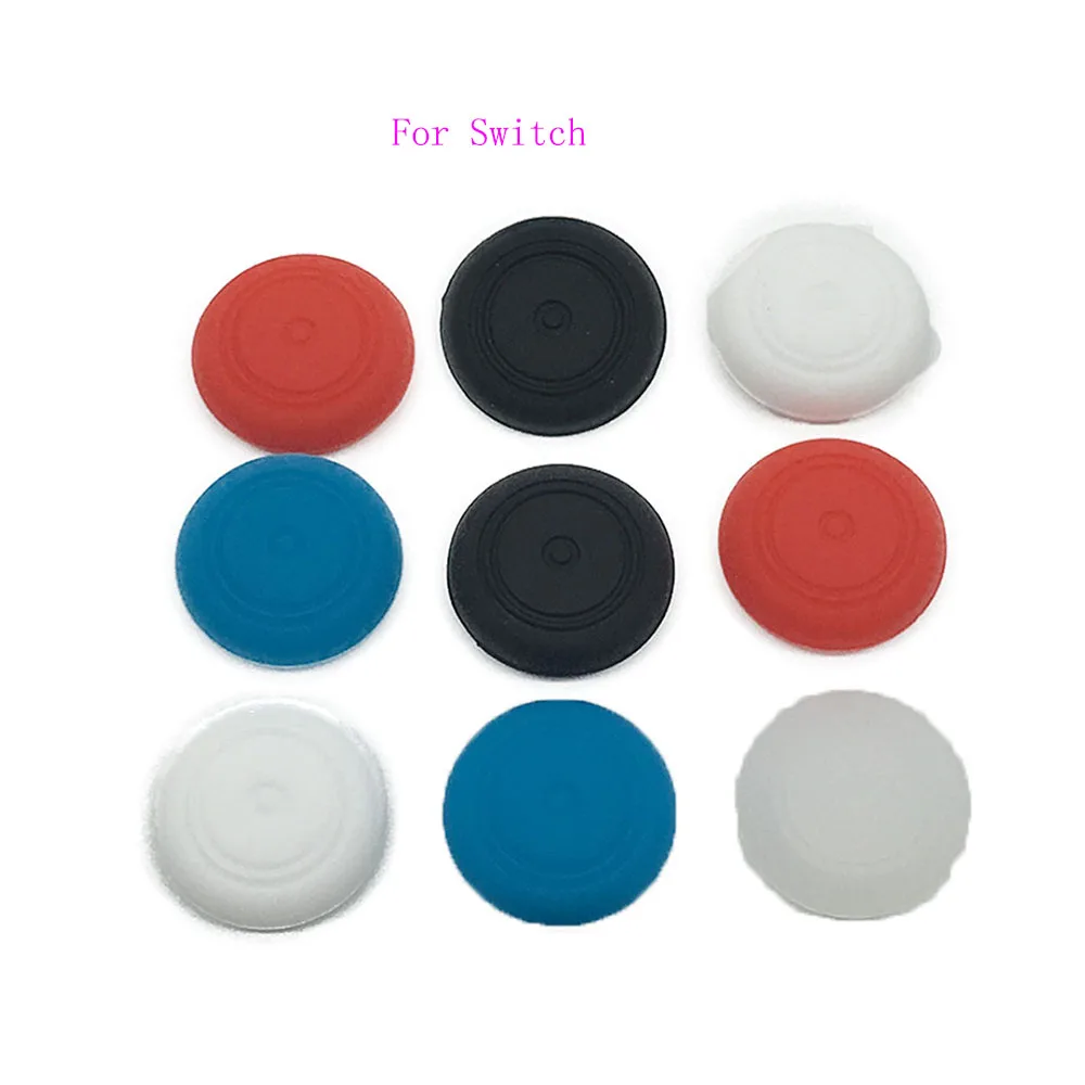 20 قطعة سيليكون متحكم الأصابع xbox one قبعات لنينتندو التبديل تحكم المقود القبضات لعبة اكسسوارات