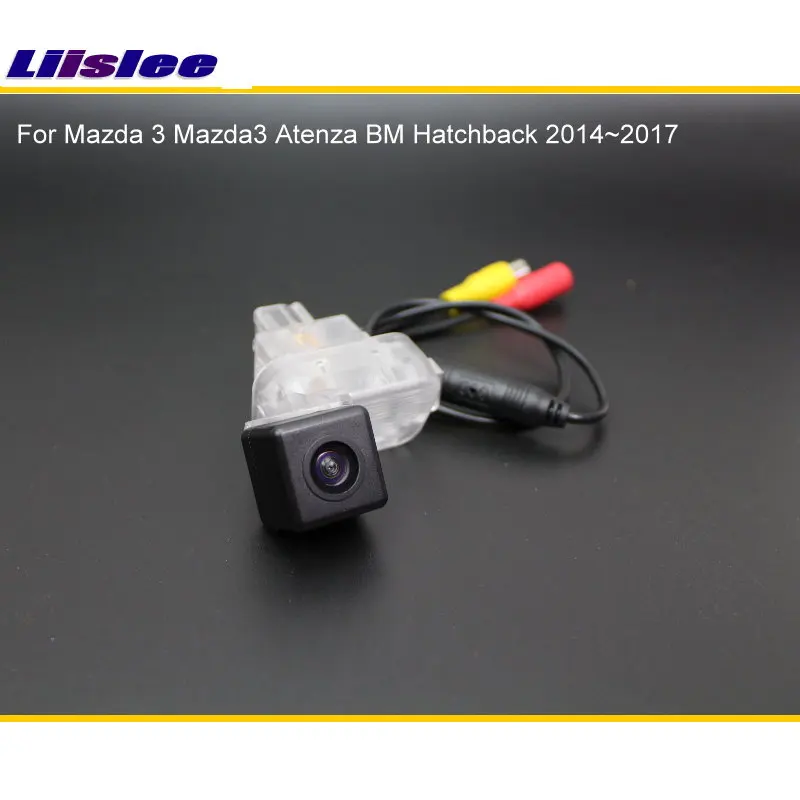 For Mazda 3 Hatchback (BM/BN) 2013-2018 Car Rear View Camera Adapter RCA HD CCD CAM OEM Display Reversing Image Upgrade Kit