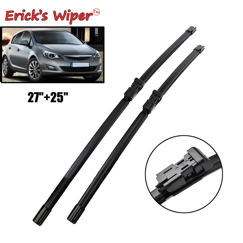 Erick's Wiper Front Windshield Wiper Blades For Vauxhall Opel Astra J GTC 2009 - 2015 Windshield Windscreen Window Brush 27