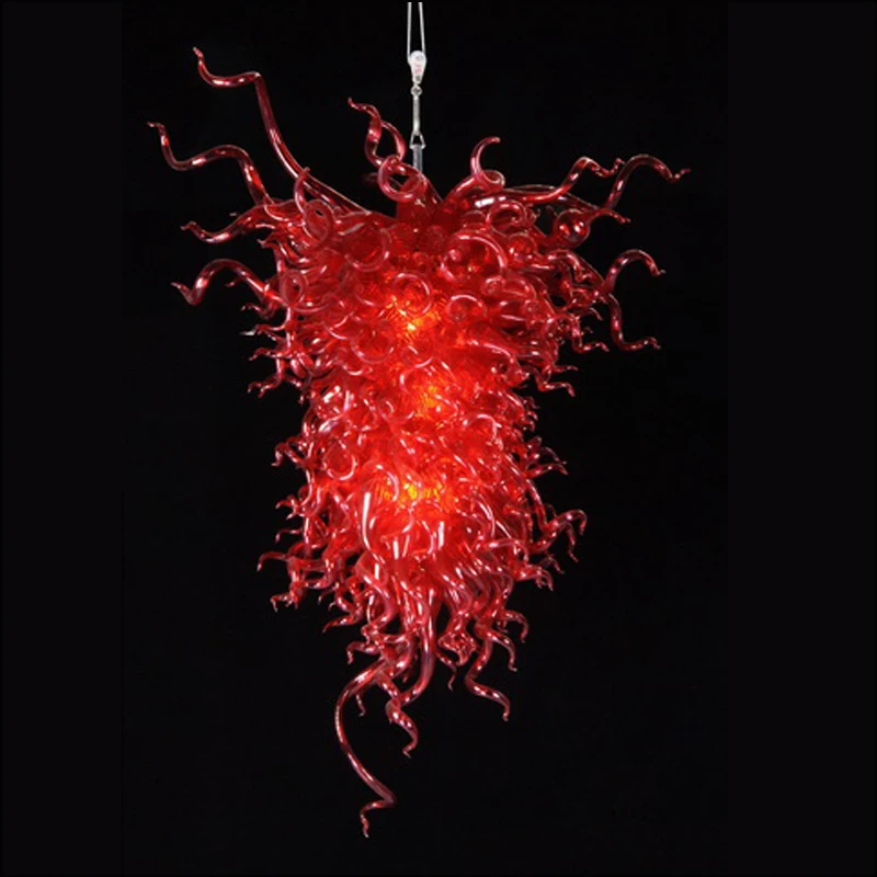 

Abstract Outdoor Blown Murano Glass Chandeliers European Style Hand Blown Glass Modern LED Chandeliers
