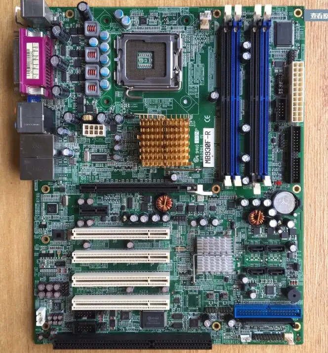 

MB930F-R New Original IPC Mainboard MB930 ATX Industrial Motherboard LGA 775 4-PCI ISA PCIE With CPU RAM