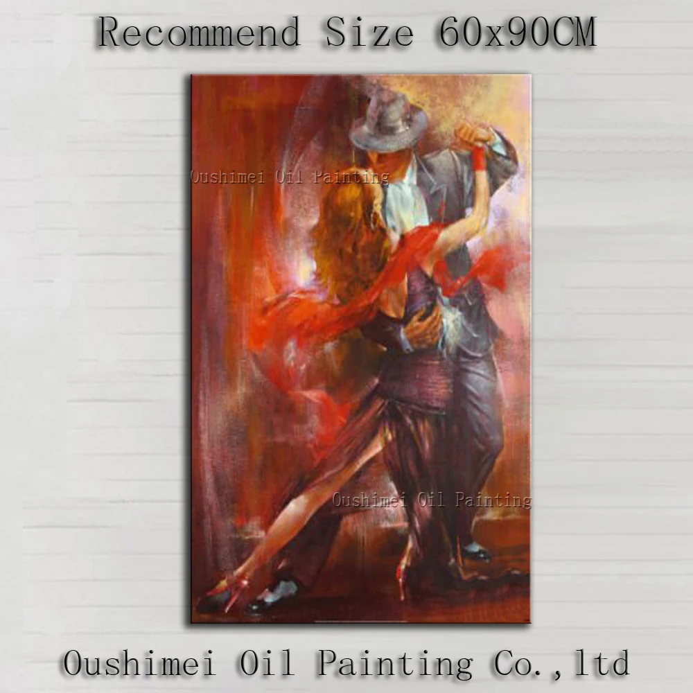 

Superb Artist 100%Handmade High Quality Impression Flamenco Dancer Oil Painting On Canvas Flamenco Dance Oil Painting For Decor