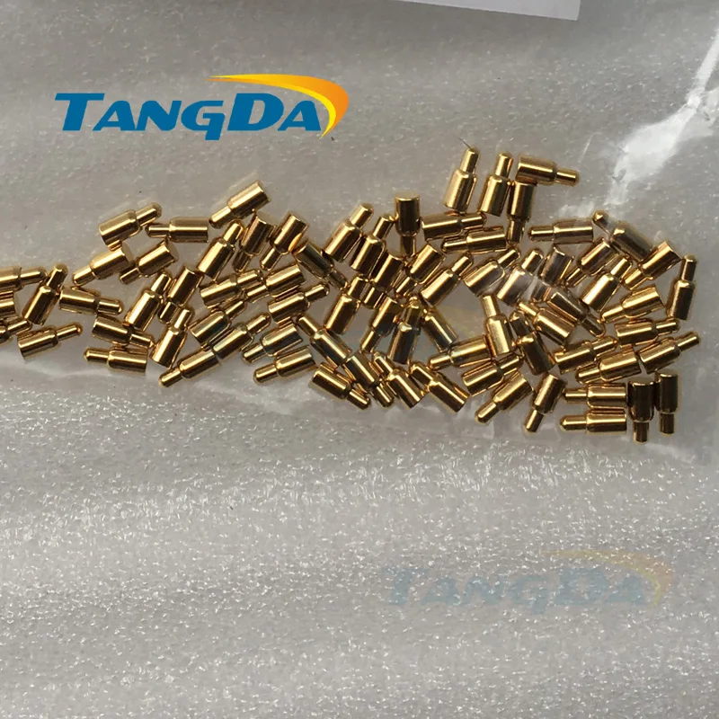 Tangda pogopin D 2*5 mm Connectors Mobile antenna thimble Single head thimble Spring needle Signal probe Charging needle A.