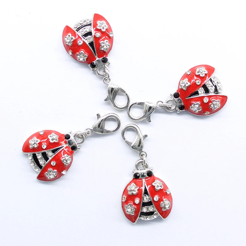 Chang hai zuixi new classic fashion DIY sweet lobster clasp jewelry pendants ladybug products