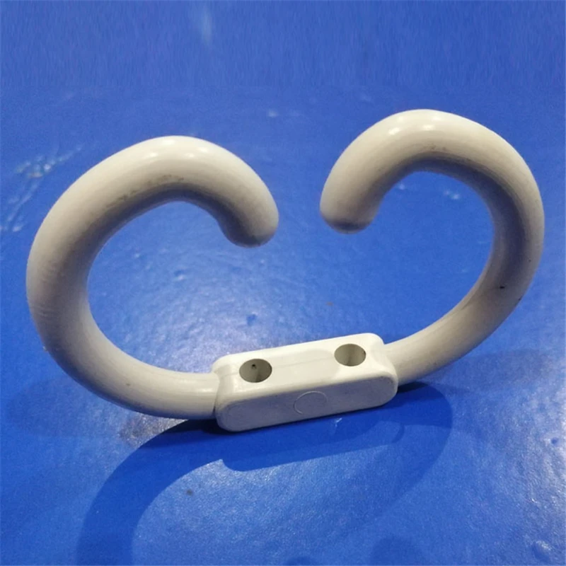 cable manager ring Elliptic ABS plastic for distribution box Heart shape cable management for network cabinet 67*45*10mm 50PCS