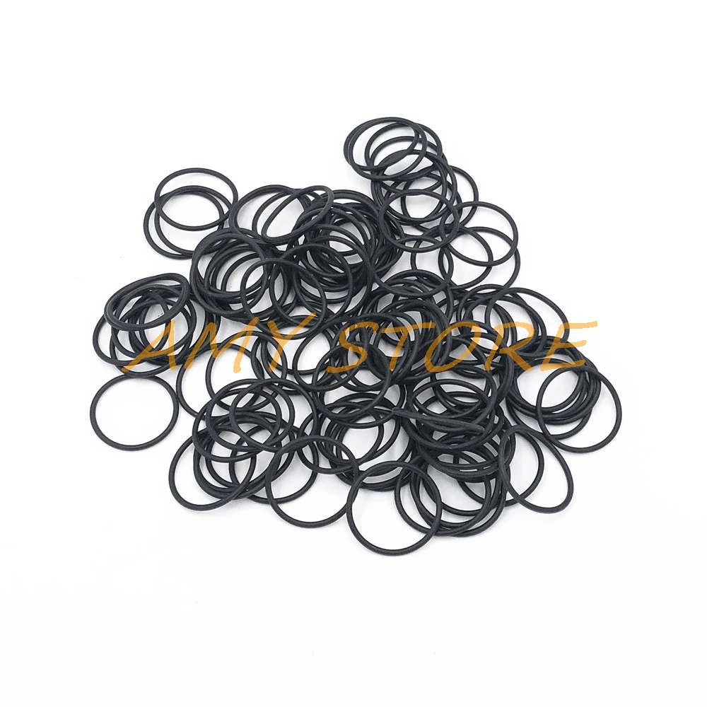 100Pcs Black NBR O Ring Sealing Rubber Ring Washer Gaskets OD 31/32/33/34/35/36/37/38/39/40mm x 2mm for Air Water Oil