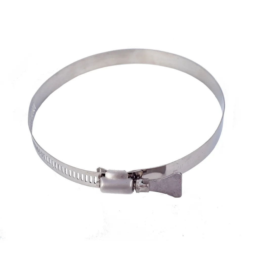 HON&GUAN 4 5 6 Inch Stainless steel clamp pipe hose clamp ventilation pipe clamp fixing ring ventilation fan accessories