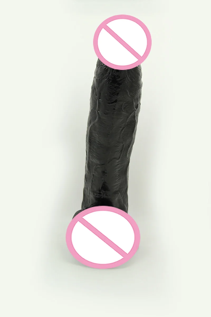 Sex Products Huge Black Dildo 31*6cm Shopping Extreme Big Realistic Sturdy Suction Cup Penis Dong for Women Sex Toys