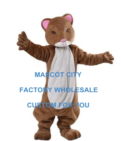 

Promotion KIA Hamsters Mascot Costume Adult Size Classic Cartoon Character Costumes Fancy Dress SW779