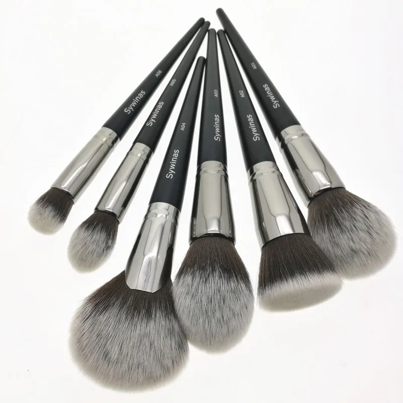 Sywinas Professional Makeup Brushes Set Face Blending Powder Foundation cosmetics contour Make Up Brushes