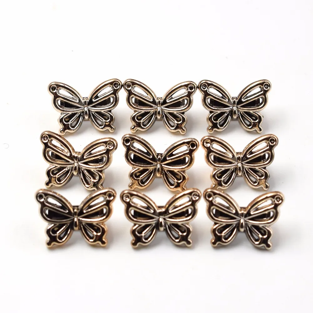 25/18/9mm,25pcs uv plated rose gold no fade ribbon buckles headwear acessories Invitation Ribbon Slider Headband Hair Clip DIY