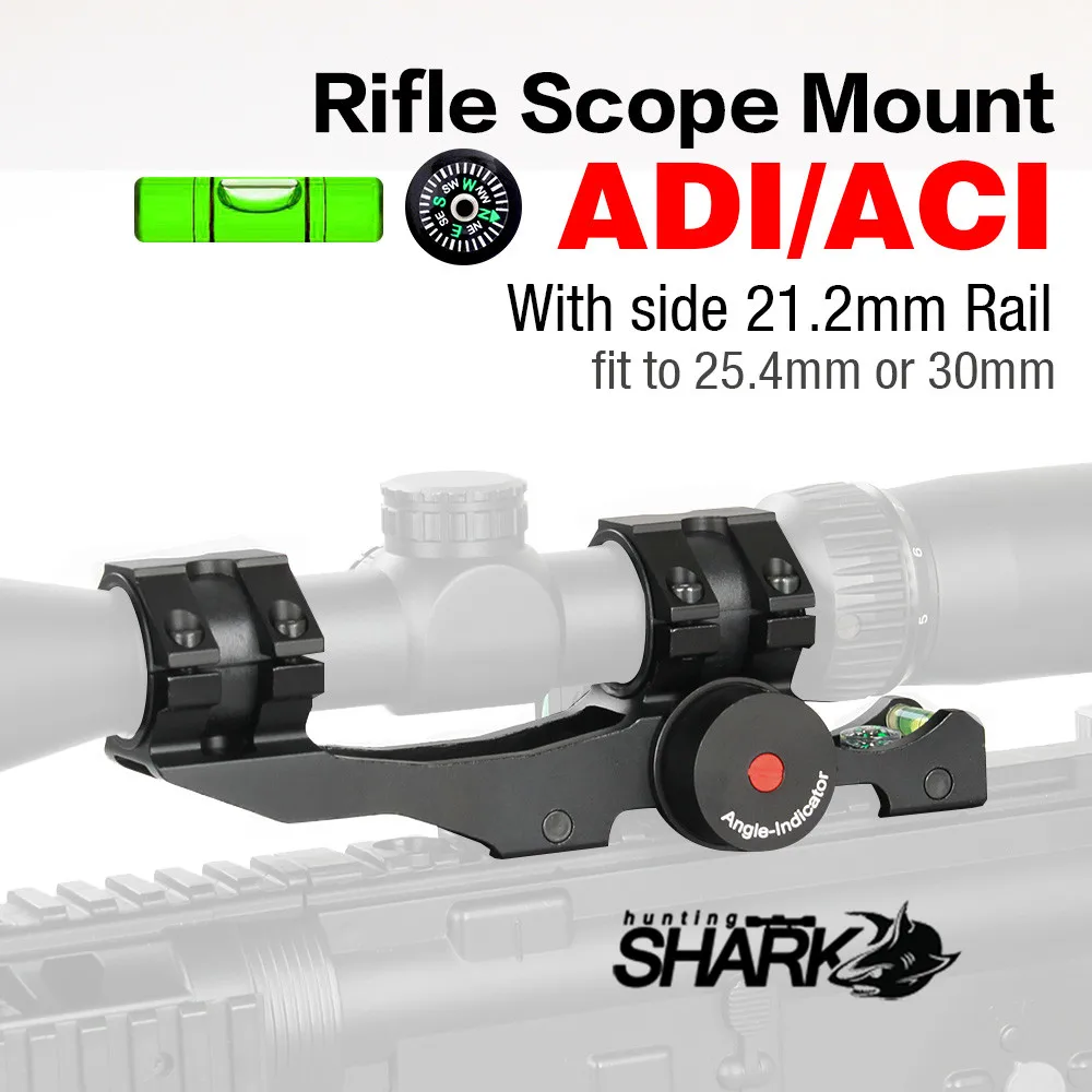 PPT Tactical  25.4MM to 30MM Scope Mount With Level Bubble HS24-0207