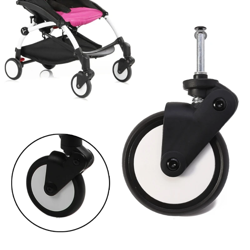 Baby Strollers Front Wheels Pushchair Rubber Wheel Yoya Stroller Accessories Stroller Wheel