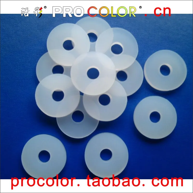 Washer Clear Silicone Rubber Sealing Ring transparent silicone seal Gasket OD 15MM Hollow plug inner hole 5mm thick 2.2mm