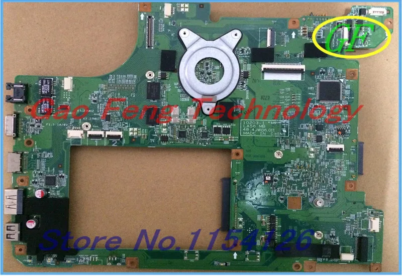 

Laptop Motherboard FOR LENOVO B560 11S11012616 HM55 Non-integrated 10203-1 LA56 MB 48.4JW06.011 100% Fully Tested