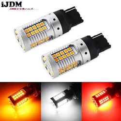 No Hyper Flash 7440 LED canbus Errror Free T20 1156 PY21W BAU15S lampadine a LED per indicatori di direzione per auto luci dei freni lampada di retromarcia