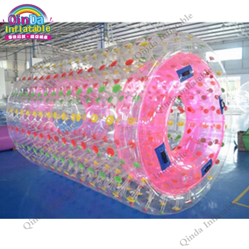 Khổng Lồ Bể Nổi Cán Con Người Bên Trong Hamster Bơm Hơi Nước Con Lăn Đi Bóng Bong Bóng Zorb Bóng