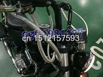 Set Of Chrome PVC Motorcycle Cable Cover For Honda Shadow Steed Magna Rebel