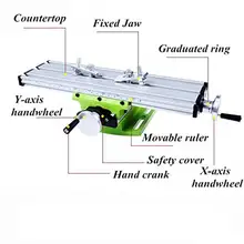 Adjustable Cross Table for Milling and Drilling #5
