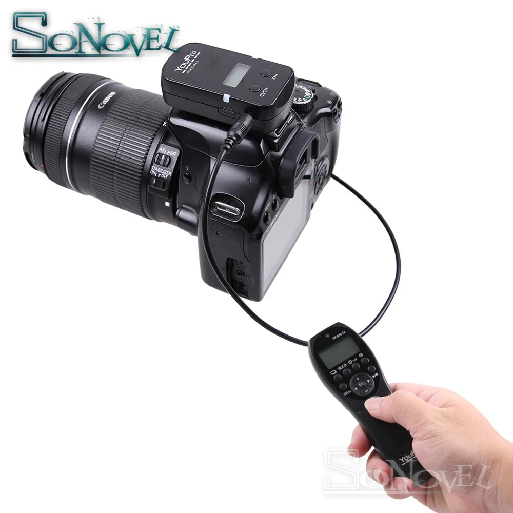 2.4G Wireless Timer Remote Control Shutter Release for Nikon D850 D810a D800E D700 D500 D300s D200 D5 D4 D4s D3x MC-DC0 MC-30