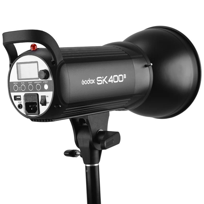 Godox SK400II 400WS GN65 2.4G Wireless X System Photo Studio Flash Light Illuminazione stroboscopica Lampada modellante 150W