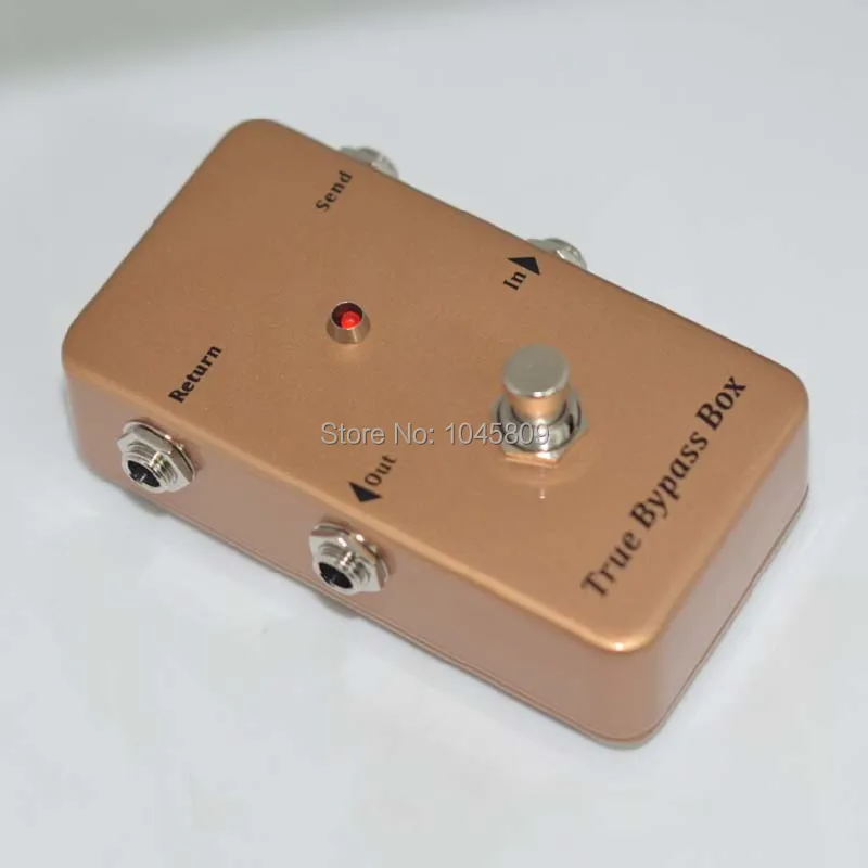 LANDTONE True-Bypass  Guitar Effect Pedal Looper Switch With1590B and 9PIN 3PDT