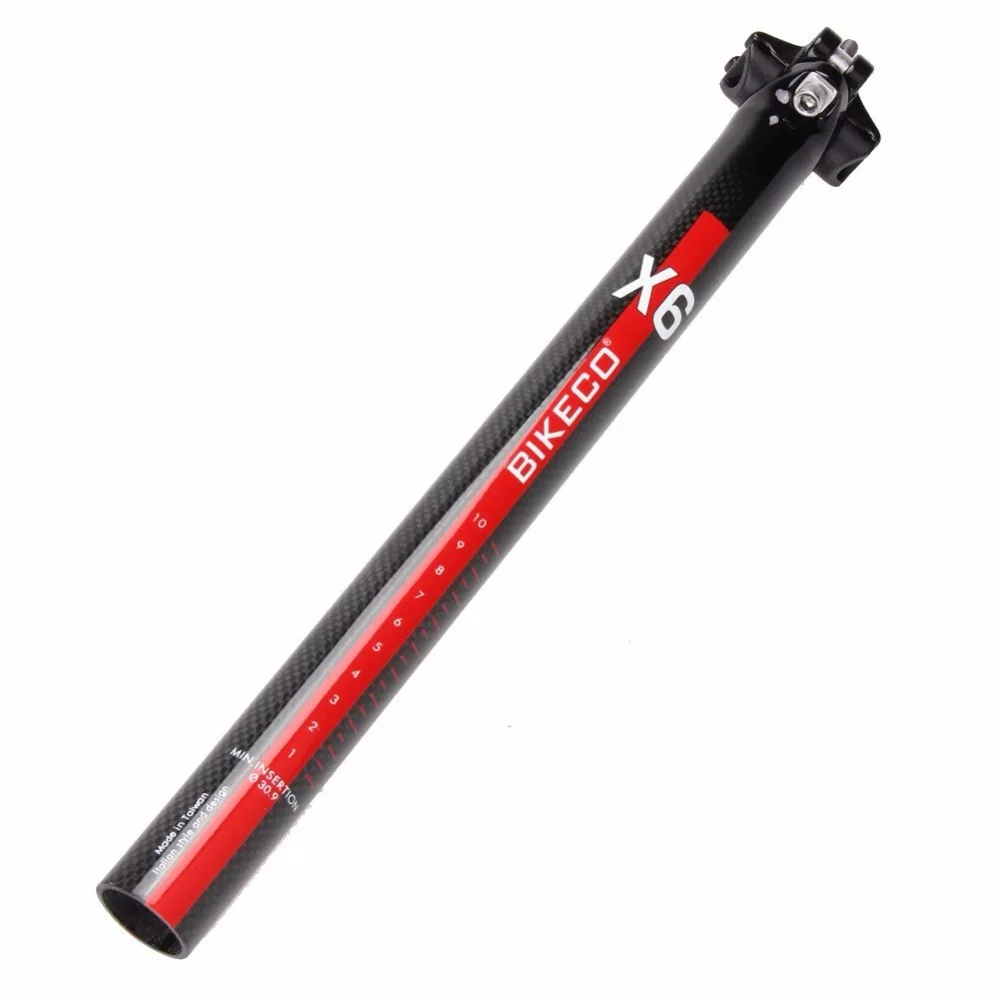 Bicycle Seatpost MTB/Road Bike Carbon Seat Post Carbon Fiber Bicycle Seatpost 27.2 30.9 31.6 mm