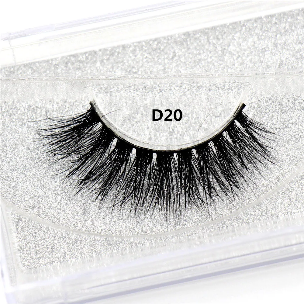 LEHUAMAO Mink Lashes 3D Mink False Eyelashes Long Lasting Lashes Natural Lightweight Mink Eyelashes Fluffy Dramatic Eye Makeup