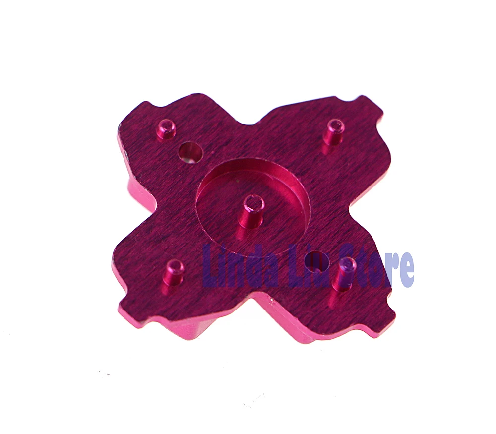 50 قطعة من أزرار الألومنيوم المعدنية المتقاطعة Dpad D-pad لوحدة تحكم ألعاب Xbox one