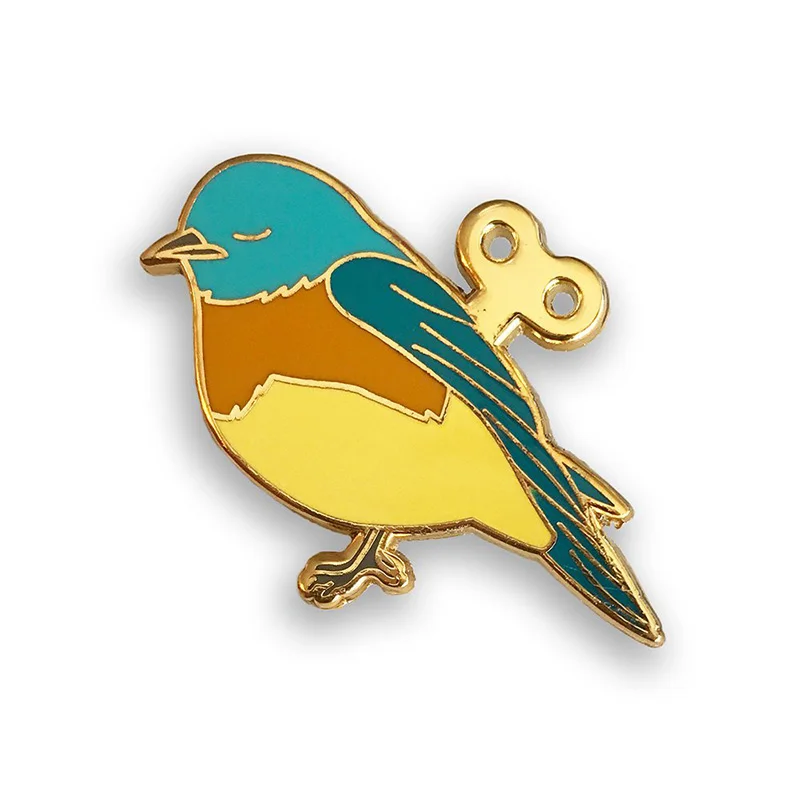 Bird Enamel Pin