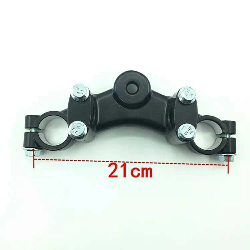 motorcycle GN125 triangle steering wheel joint board on front fork column for Suzuki 125cc GN 125 direction faucet mount parts