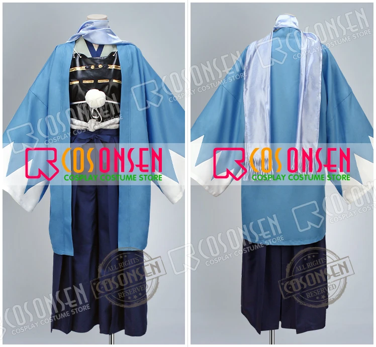 COSPLAYONSEN Webgame Touken Ranbu Yamatonokami Yasusada Cosplay Costume Any Size