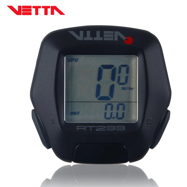 Vetta Rt233 Bicycle Bike Cycling Computer Wired Speedometer Speed Computer Waterproof Bicycle Computer AliExpress