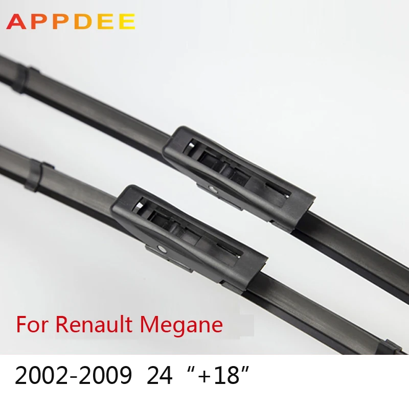 appdee Wiper Blades for Renault Megane Mk2 24