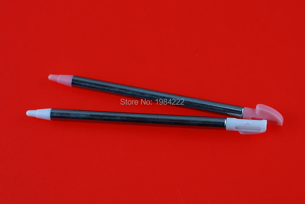 OCGAME Mais Novo Universal de Metal Retrátil Stylus Pen Touch Screen Para 3DS Para 3 3DSXL/LL 5 pçs/lote