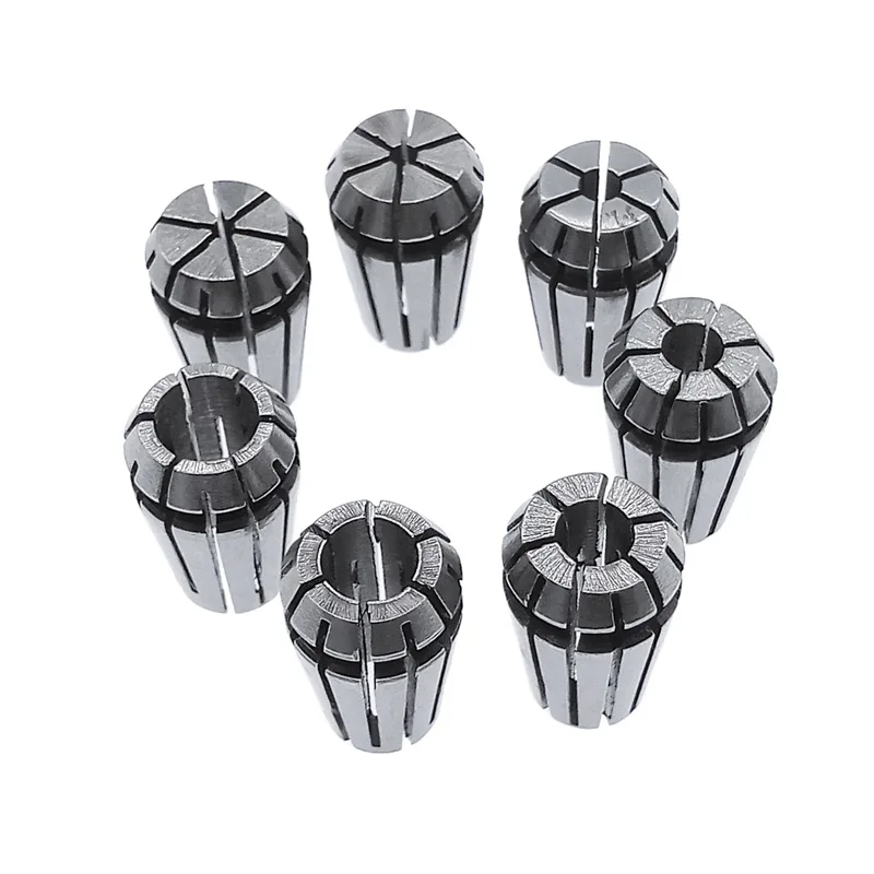 ER11 spring chuck 1/2/3/4/5/6/7mm spring collet tool holder for CNC engraving machine&milling lathe 1/4 1/8