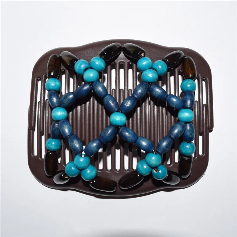 standard combbrown and blue  beads 20pcs/lot   magic comb