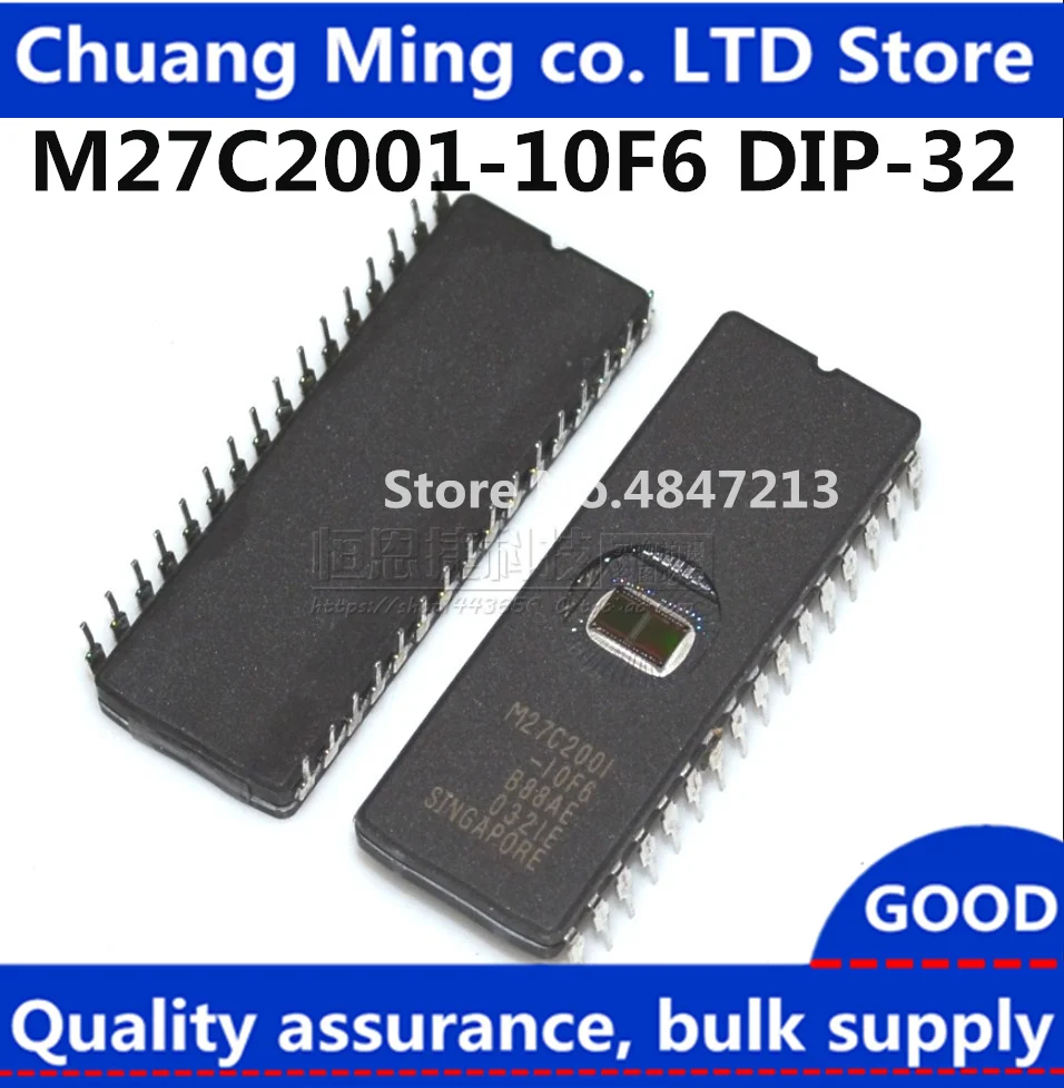 M27C2001 M27C2001-10F1 M27C2001-10F6 M27C2001-12F1 M27C2001-15F1 M27C2001-150F1 27C2001 CDIP-32 EPROM ic 10 Unidades/lotes