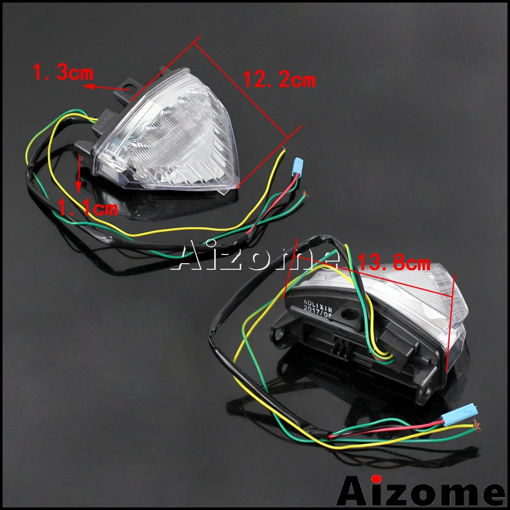 Motorcycle Integrated LED Tail Light For Honda CB1000R 08-2016 CB600F Hornet 07-2014 CBR600F 11-14 Turn Signals Rear Stop Lamp