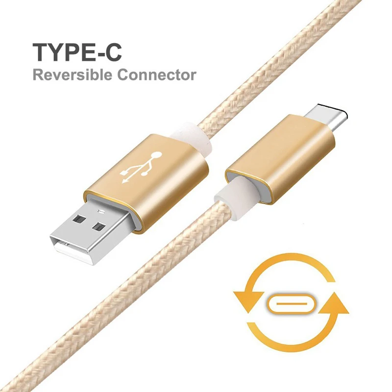 USB-C USB 3.1 Type C Fast Charger for Motorola Moto M XT1662 , Moto Z2 Play / Z Force Droid Edition Data Sync Charging Cable