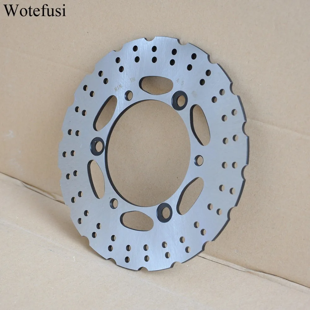 Wotefusi Motorcycle New One Piece Rear Brake Rotor Disc For Kawasaki Ninja250 2013 2014 2015 [PA401]