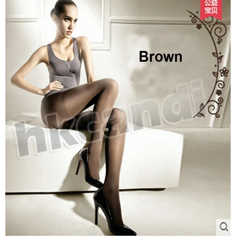 Women's Tight Thin Super Velvety Pantyhose Stockings Sexy Comfortable brown Velvet Pantyhose office women BA004