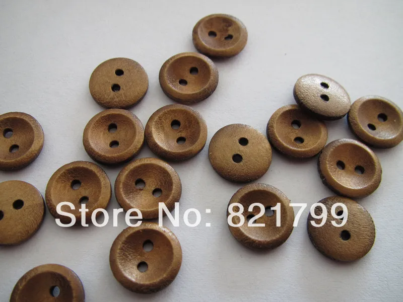 

18L wood button for babay cloth 2 holes wooden butto for polo blouse fashion button