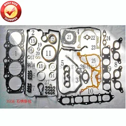 3SGE Engine Full gasket set kit for Toyota CELICA ST182 MR2 REV 2 GT 2.0L 16V 1998cc 89-2000 04111-74390 04111-74220 50251500