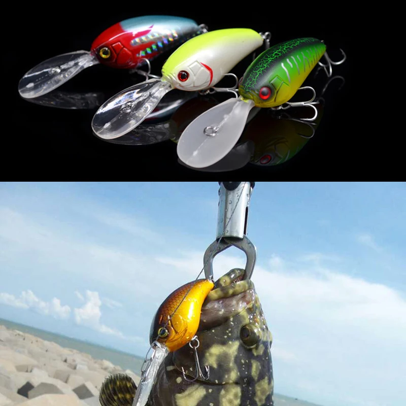 Esca da pesca Crankbait 16.8g Wobbler Deep Dive Crank Baits esche artificiali sospensione galleggiante JACKALL Mascle Deep 7m